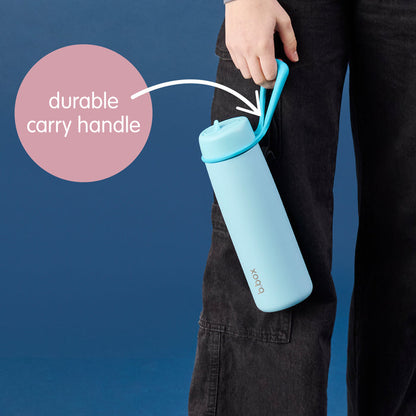 b.box Insulated Flip Top Drink Bottle 690ml - Sea Glass