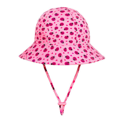 Bedhead Kids Ponytail Bucket Sun Hat - Ladybug