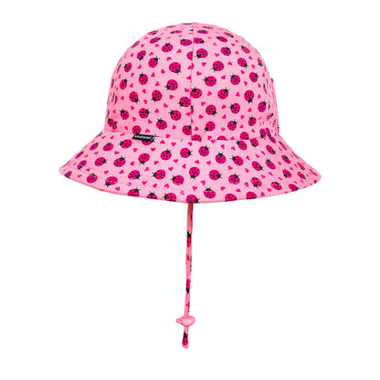 Bedhead Kids Ponytail Bucket Sun Hat - Ladybug