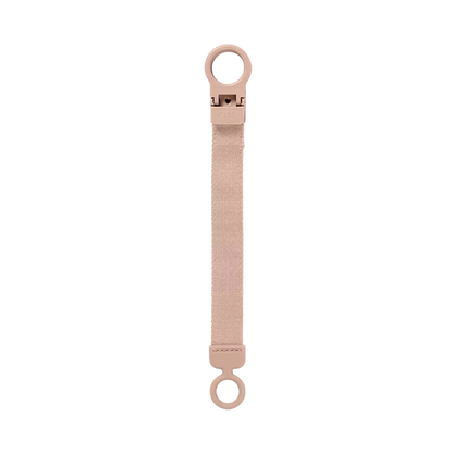 BIBS Loop Pacifier Clip | Blush
