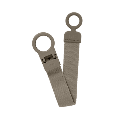 BIBS Loop Pacifier Clip | Dark Oak