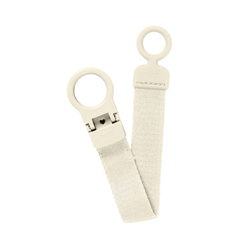 BIBS Loop Pacifier Clip | Ivory