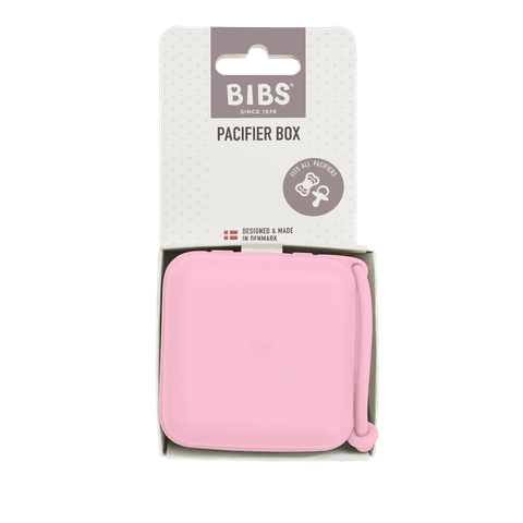 BIBS Paci Pod Pacifier Box - Baby Pink