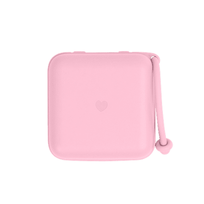BIBS Paci Pod Pacifier Box - Baby Pink