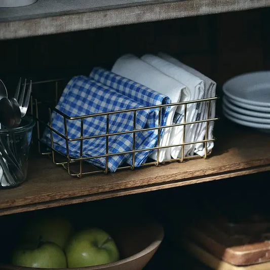 Brass Pantry Basket