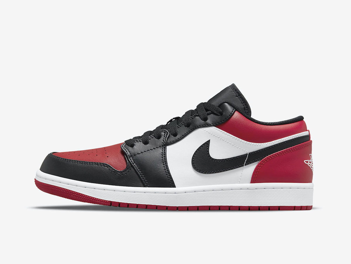 Air Jordan 1 Low Bred Toe