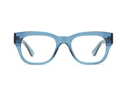 Caddis – Miklos Blue Light + Reading Glasses in Polished Pelagic