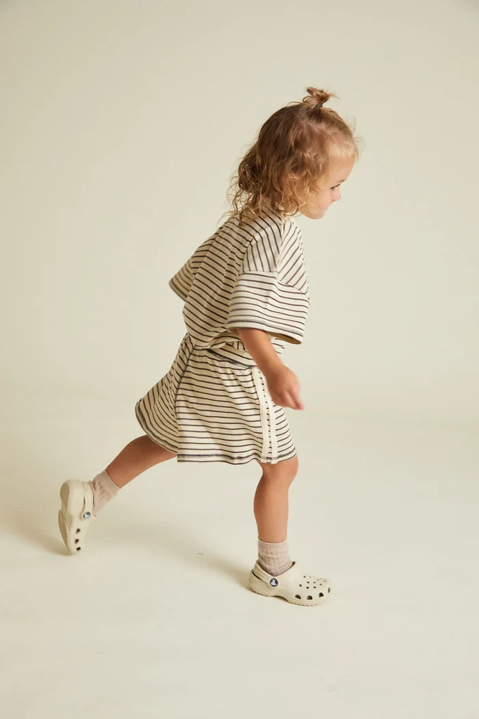 Claude & Co – Harper Coco Stripe Short