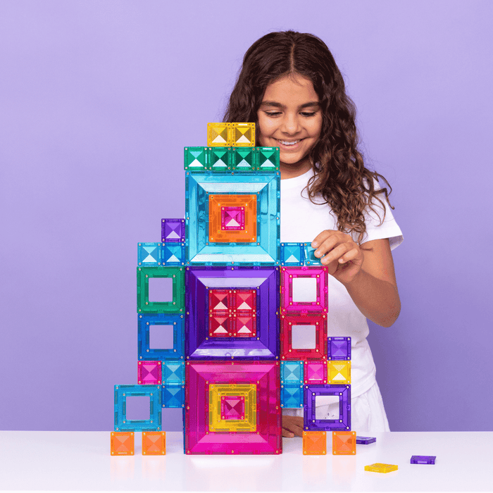 Connetix Magnetic Tiles Bright Portal 48p Pack