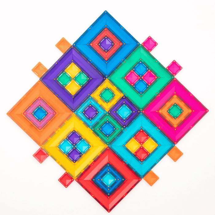 Connetix Magnetic Tiles Bright Portal 48p Pack
