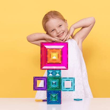 Connetix Magnetic Tiles Bright Portal 48p Pack