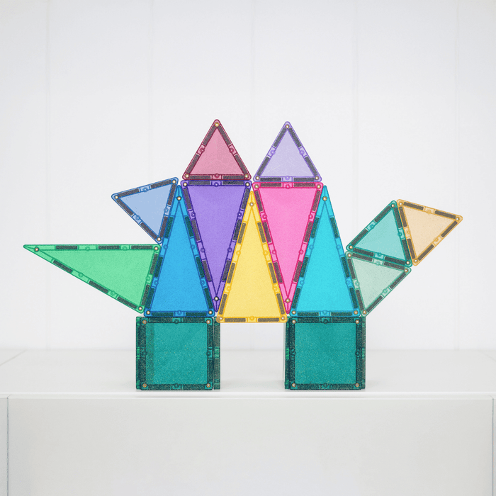 Connetix Magnetic Tiles Glitter Castle 48p Pack