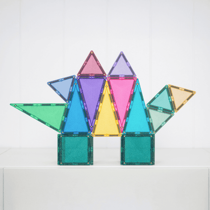 Connetix Magnetic Tiles Glitter Castle 48p Pack