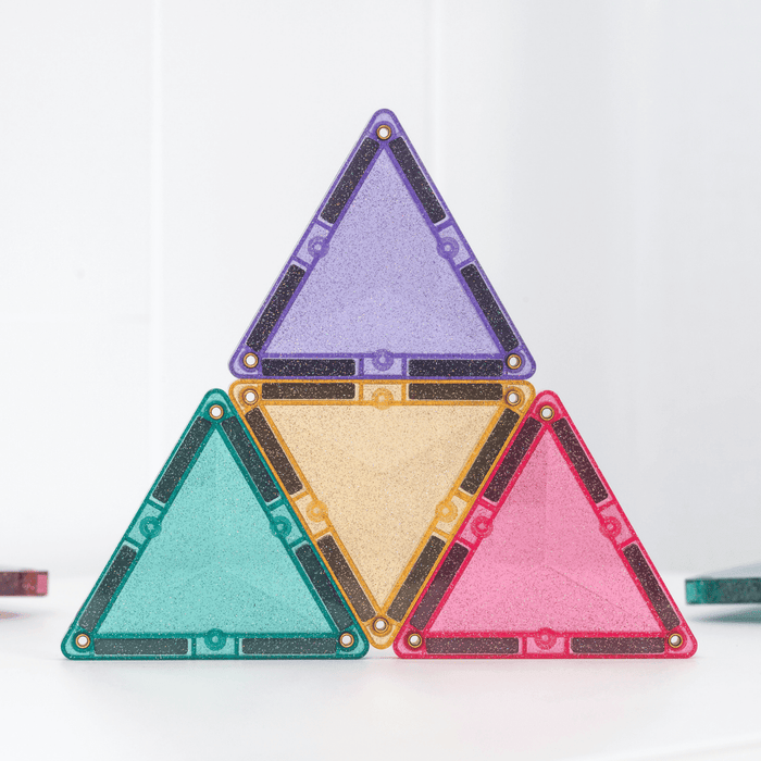 Connetix Magnetic Tiles Glitter Castle 48p Pack