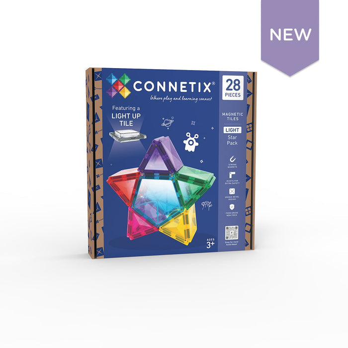 Connetix Magnetic Tiles Light Star 28p Pack