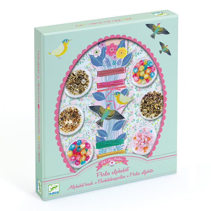 Djeco Alphabet Bead Bracelet Making Kit