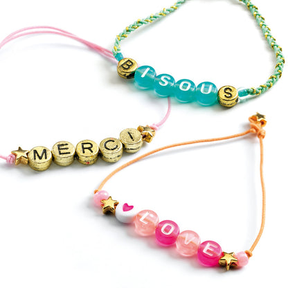 Djeco Alphabet Bead Bracelet Making Kit