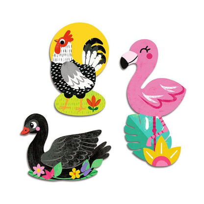 Djeco Birds Toddler Sticker Set