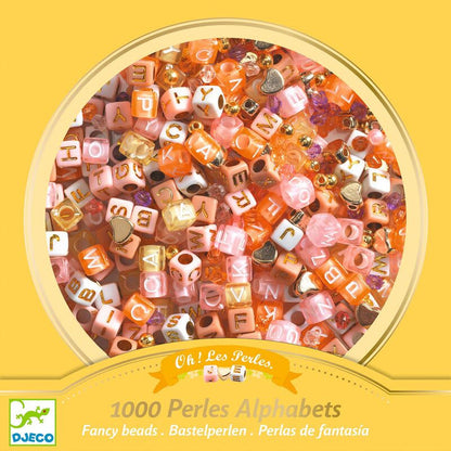 Djeco Gold Alphabet Bead Kit