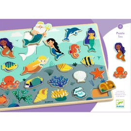 Djeco Jumbo Under Sea Wooden Puzzle
