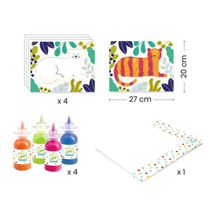 Djeco Ocean Painting Craft Set
