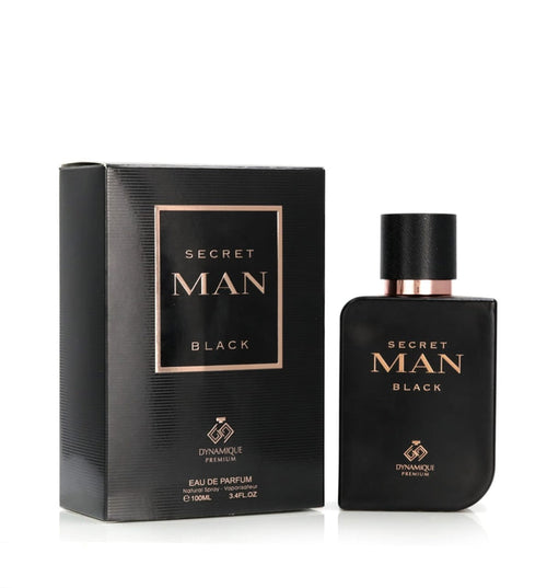 Dynamique Secret Man Black EDP 100 ML Man Fragrance