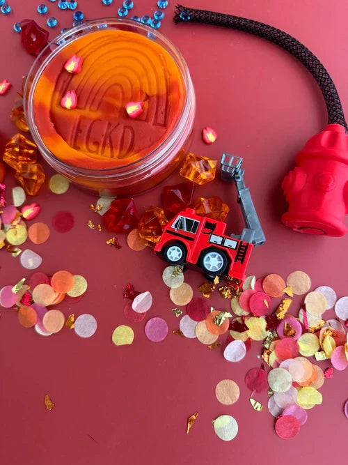 Earth Grown KidDoughs - Kid Dough Play Kit in Fire Station