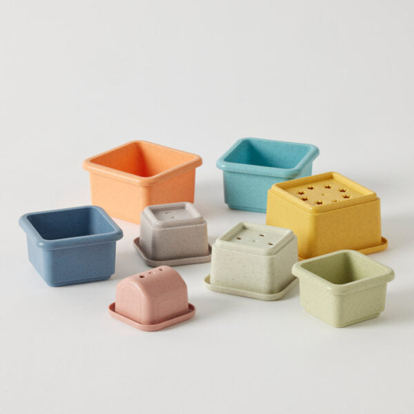 Eco-Friendly Water Play Stacker Cups