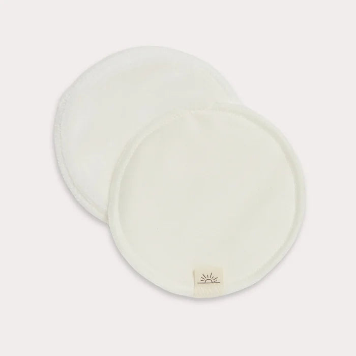 EcoNaps Snow White Bamboo Nursing Pads | 3 Sets
