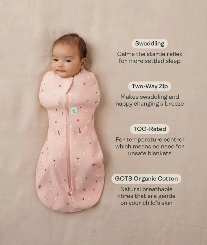 ergoPouch Cocoon Zip Swaddle Bag 0.2 TOG - Willow
