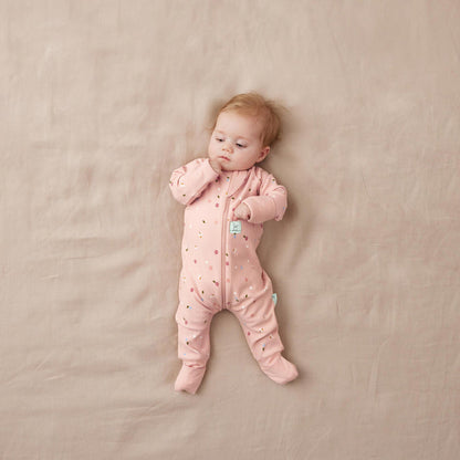 ergoPouch Layer | Long Sleeve Zip Bodysuit 0.2 TOG - Daisies
