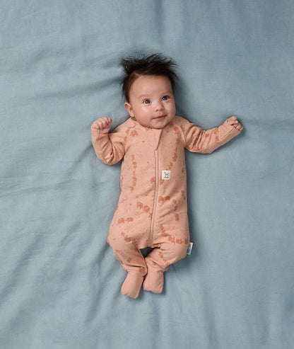 ergoPouch Layer | Long Sleeve Zip Bodysuit 0.2 TOG -  Elephant Parade