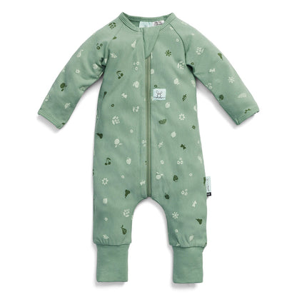 ergoPouch Layer | Long Sleeve Zip Bodysuit 0.2 TOG - Sweet Orchard