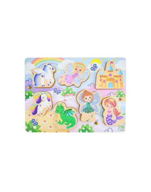 Fantasy Fairytale Chunky Wooden Puzzle/Playset