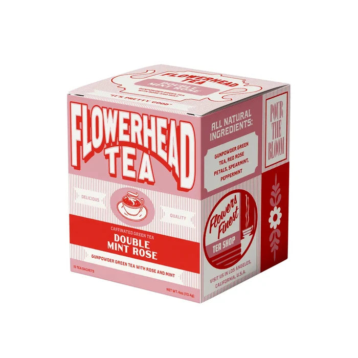 Flowerhead Tea – Double Mint Rose