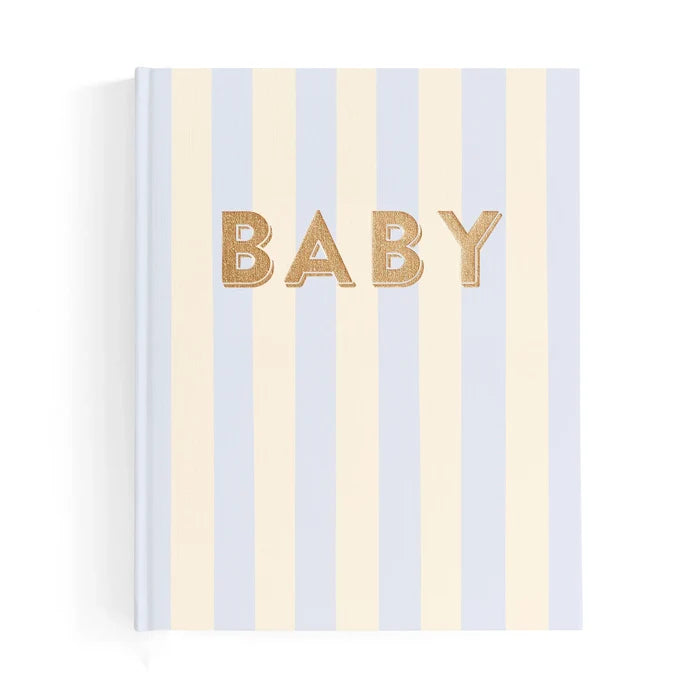 Fox & Fallow Baby Record Book - Cloud Stripe
