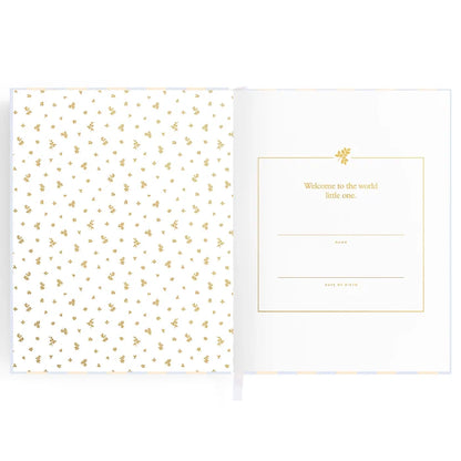 Fox & Fallow Baby Record Book - Cloud Stripe