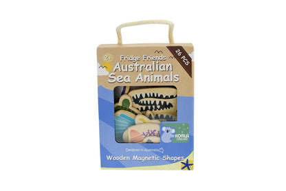 Fridge Friends 24 Piece Magnet Set -  Australian Sea Life