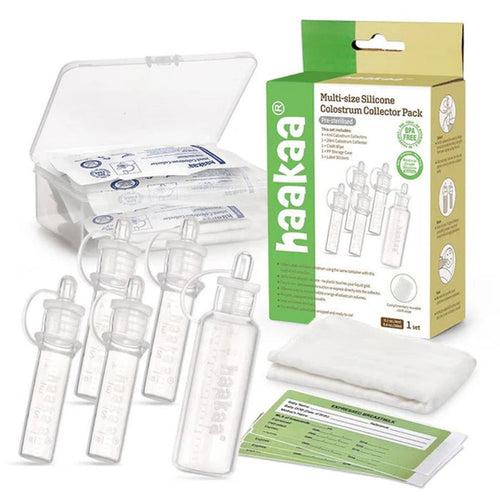 Haakaa Colostrum Collector Set - Multi-Size (Pre-Sterilised)