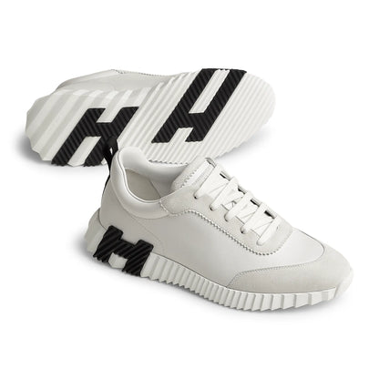 Hermès Paris Bouncing Calf Sneaker Blanc