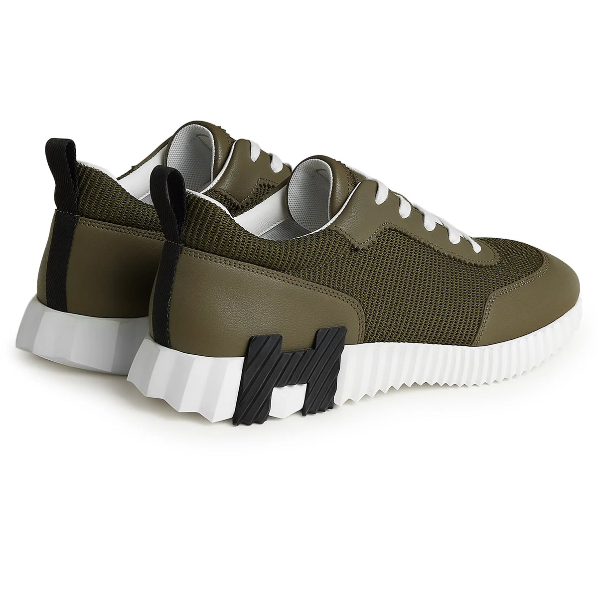 Hermès Paris Bouncing Sneaker Tundra Green