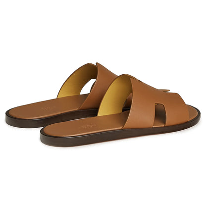 Hermès Paris Izmir Gold Sandal