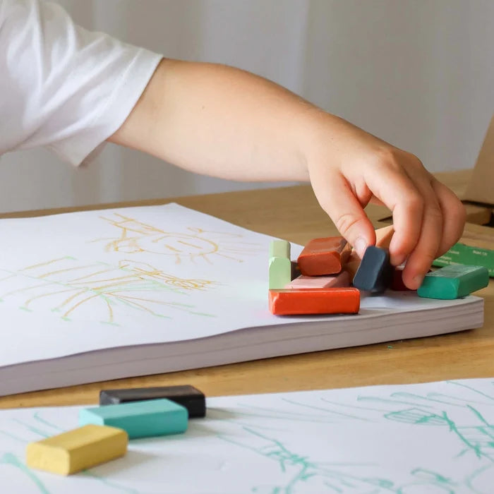 Honeysticks Beeswax Crayons Blocks 12pk