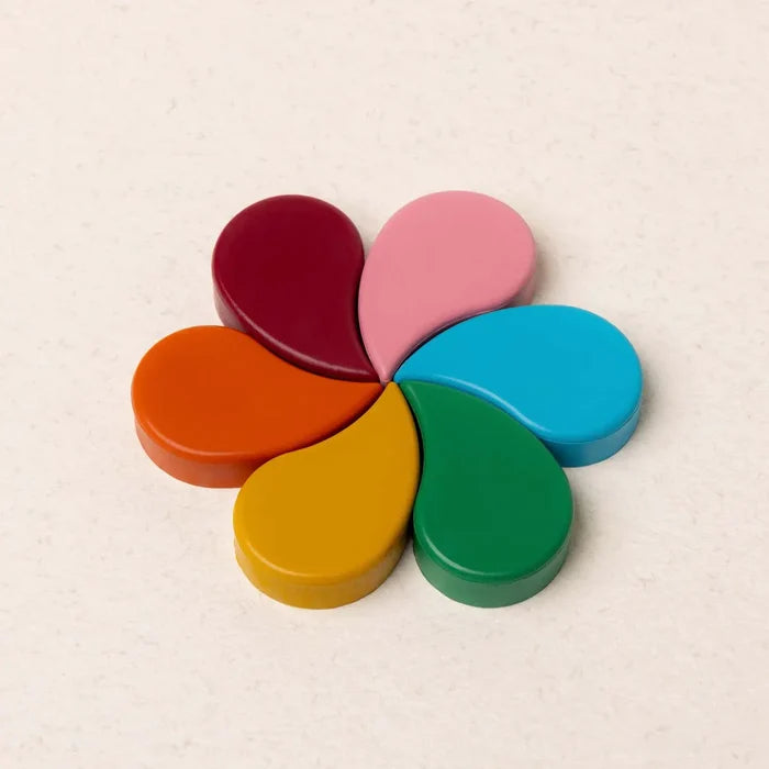 Honeysticks Beeswax Crayons Petals 6 Pack