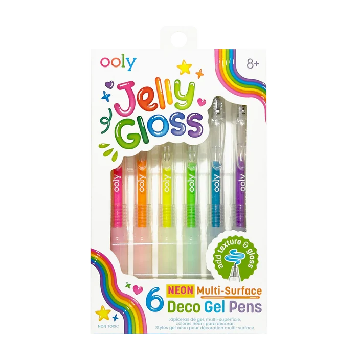 Jelly Gloss - Neon Multi-surface Gel Pens
