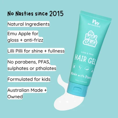 Kids Hair Gel - Zesty Lime and Fresh Mint