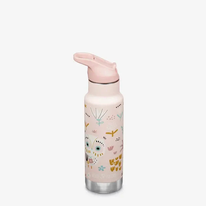 Klean Kanteen- Insulated Kids 12oz Water Bottle in Owlet