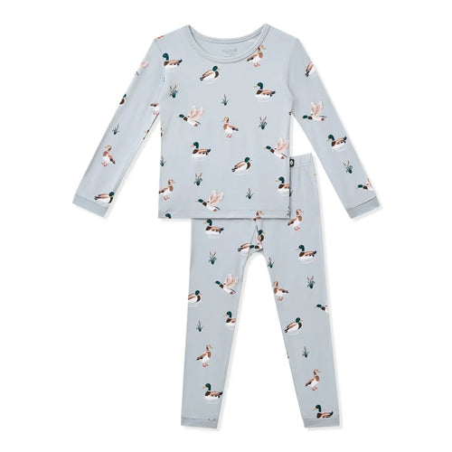 Kyte Baby - Long Sleeve Toddler Pajama Set in Mallard Duck