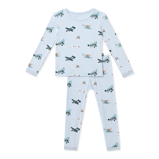 Kyte Baby - Long Sleeve Toddler Pajama Set in Take Off