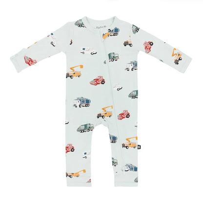 Kyte Baby - Zippered Romper in City Vehicles